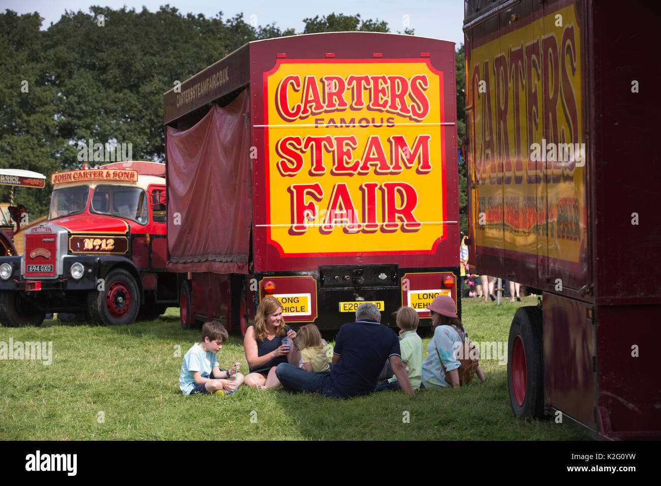 CARFEST Sud 2017, Car-Fest, annuale motoring festival tenutosi in Hampshire, fondata da radio presenter Chris Evans, England, Regno Unito Foto Stock