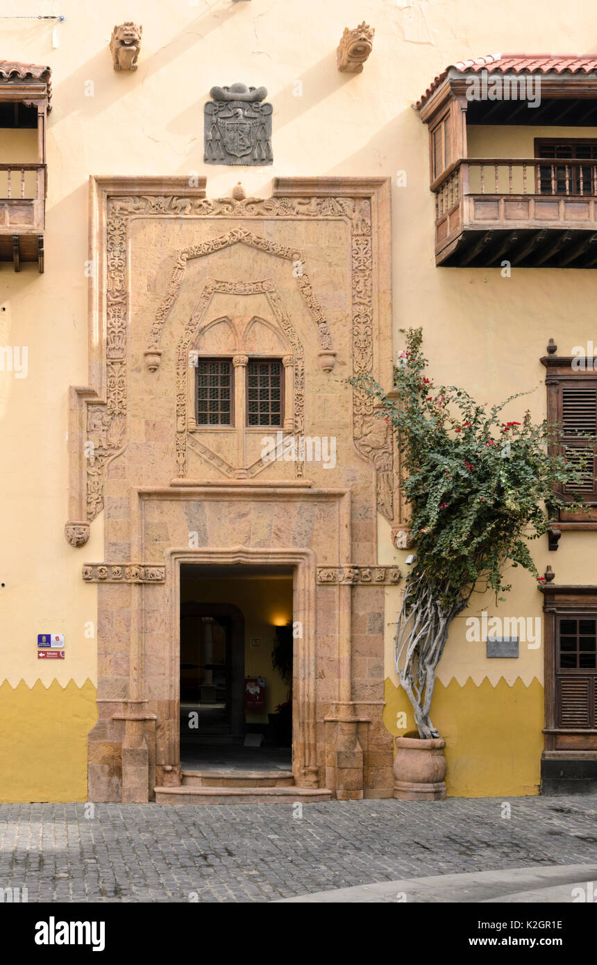 Casa de Colón, las palmas de gran canaria, Spagna Foto Stock