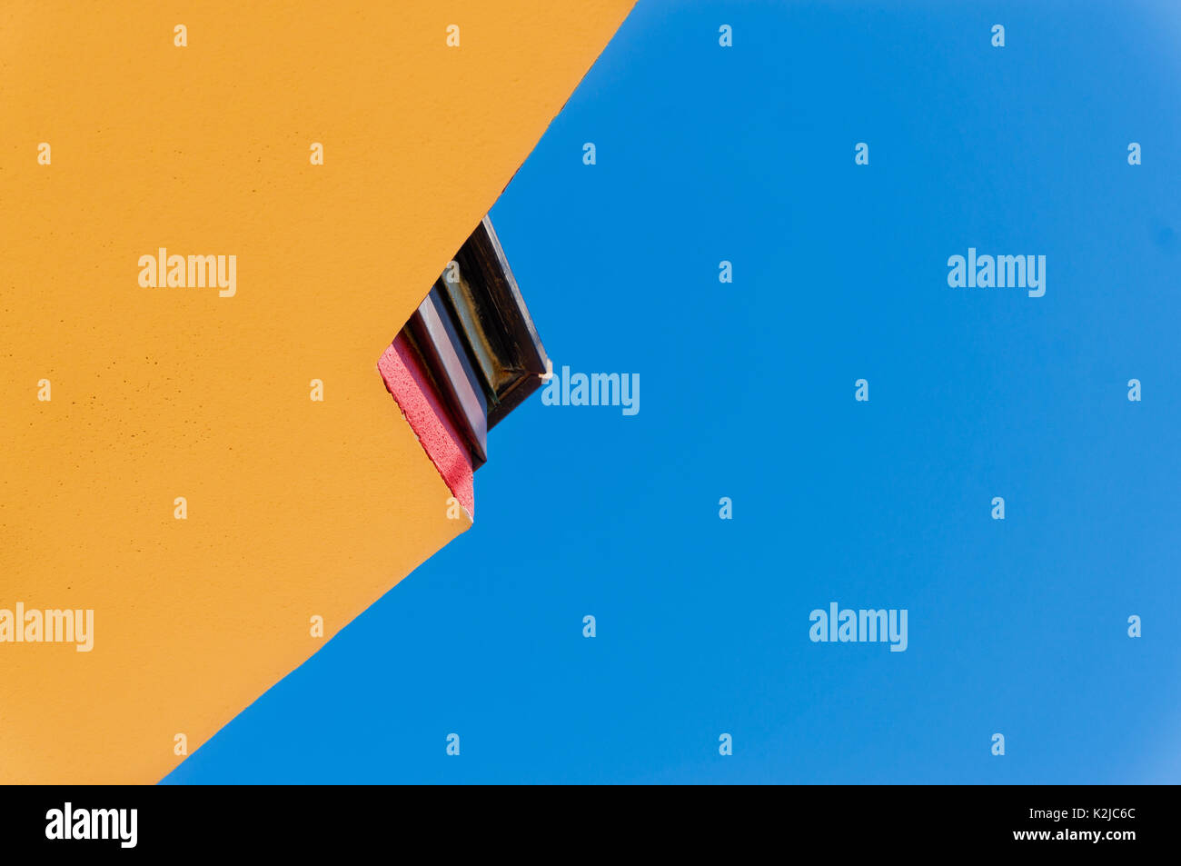 Giallo, rosso, blu (colori primari) Foto Stock