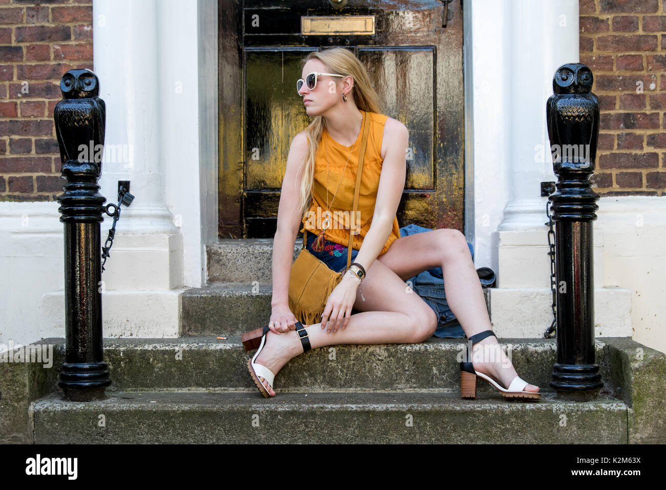 High Street Fashion Foto Stock