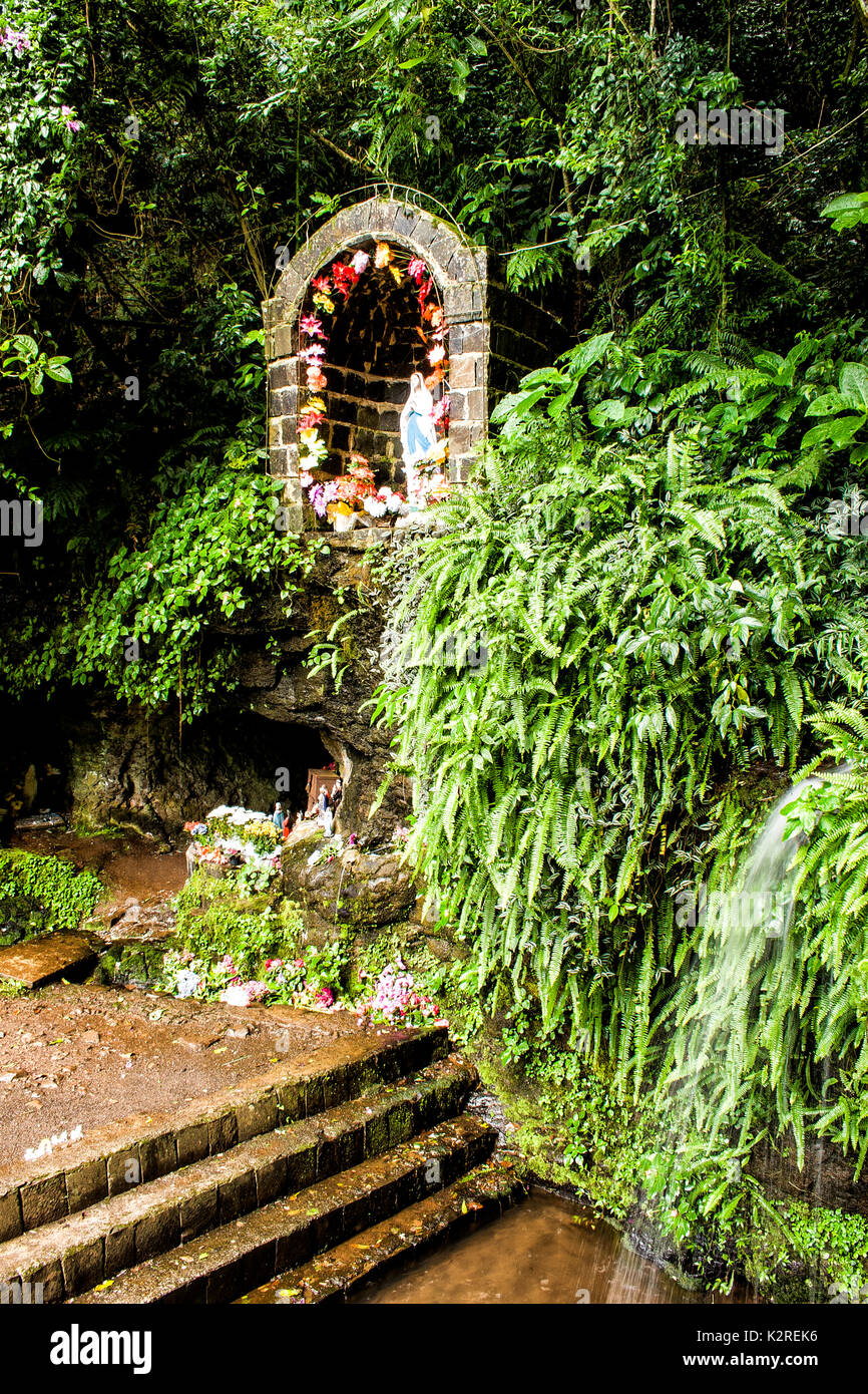 Santuario di Nossa Senhora de Lourdes. Chapeco, Santa Catarina, Brasile. Foto Stock