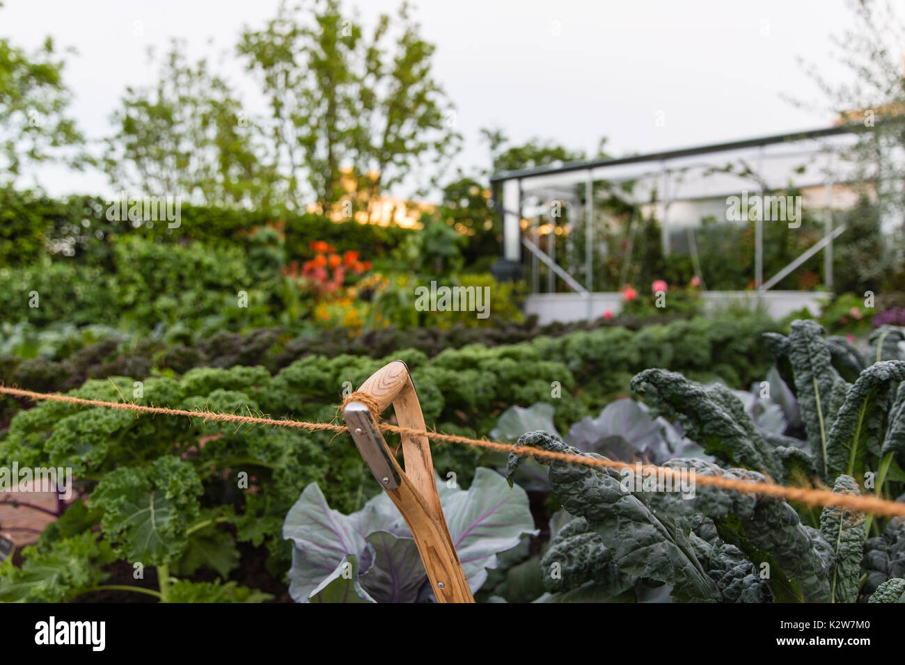 Bbc radio, il Chris Evans giardino del gusto, designer Jon wheatley Foto Stock
