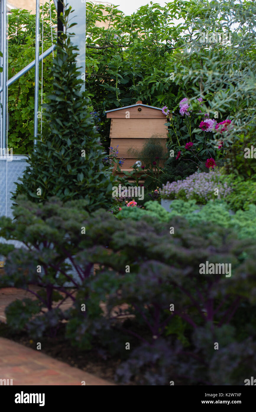 Bbc radio, il Chris Evans giardino del gusto, designer Jon wheatley Foto Stock