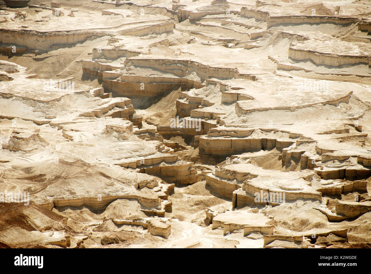 Judaean deserto vicino al Mar Morto. Israele Foto Stock