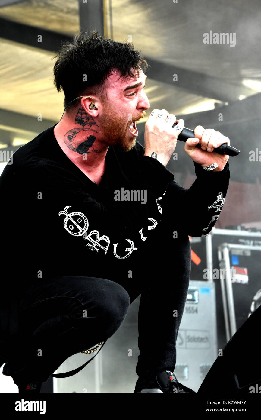 Chicago Open Air Festival 2017 Al Toyota Park in Bedford Park, IL, Stati Uniti d'America sabato 15 luglio 2017 dotate di canna: collina dove: Bridgeview, Illinois, Stati Uniti quando: 16 lug 2017 Credit: Adam Bielawski/WENN.com Foto Stock