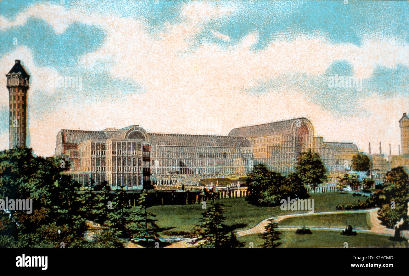 Crystal Palace di Londra - inizio del XX secolo Foto Stock