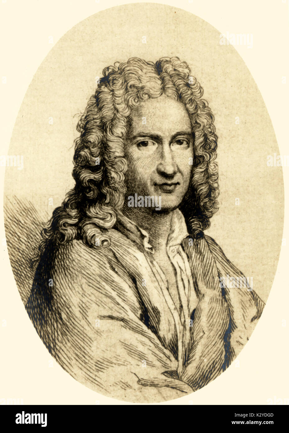 André Campra. Francese opera compositore, 1660-1744. Foto Stock