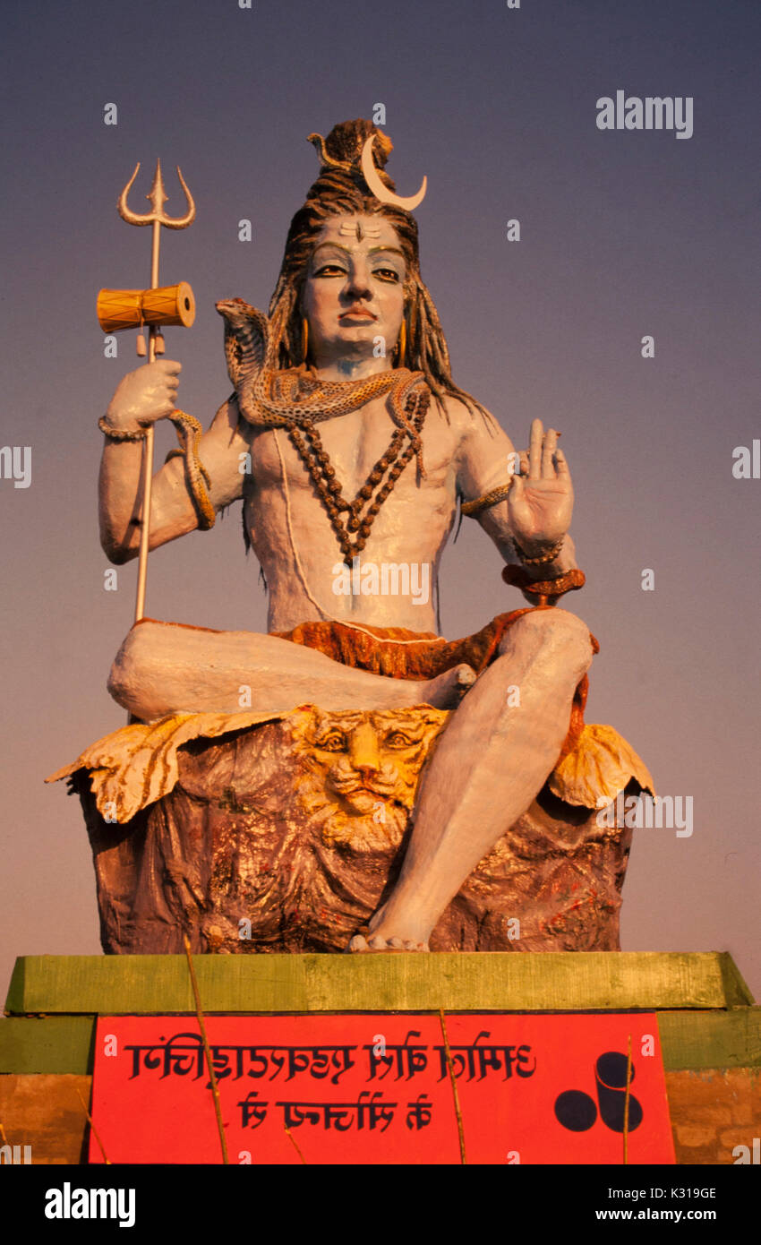 Statua Di Shiva - Signore Della Danza Foto Stock