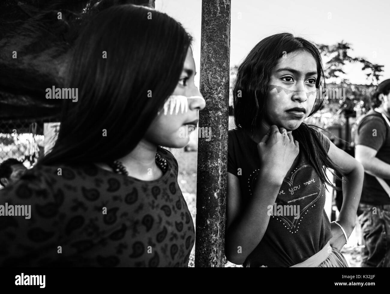 Il Comcac o Seris, è un popolo indigeno in Messico Sonora. Il suo territorio comprende un grande deserto e Tiburon isole del Golfo di California. Foto Stock