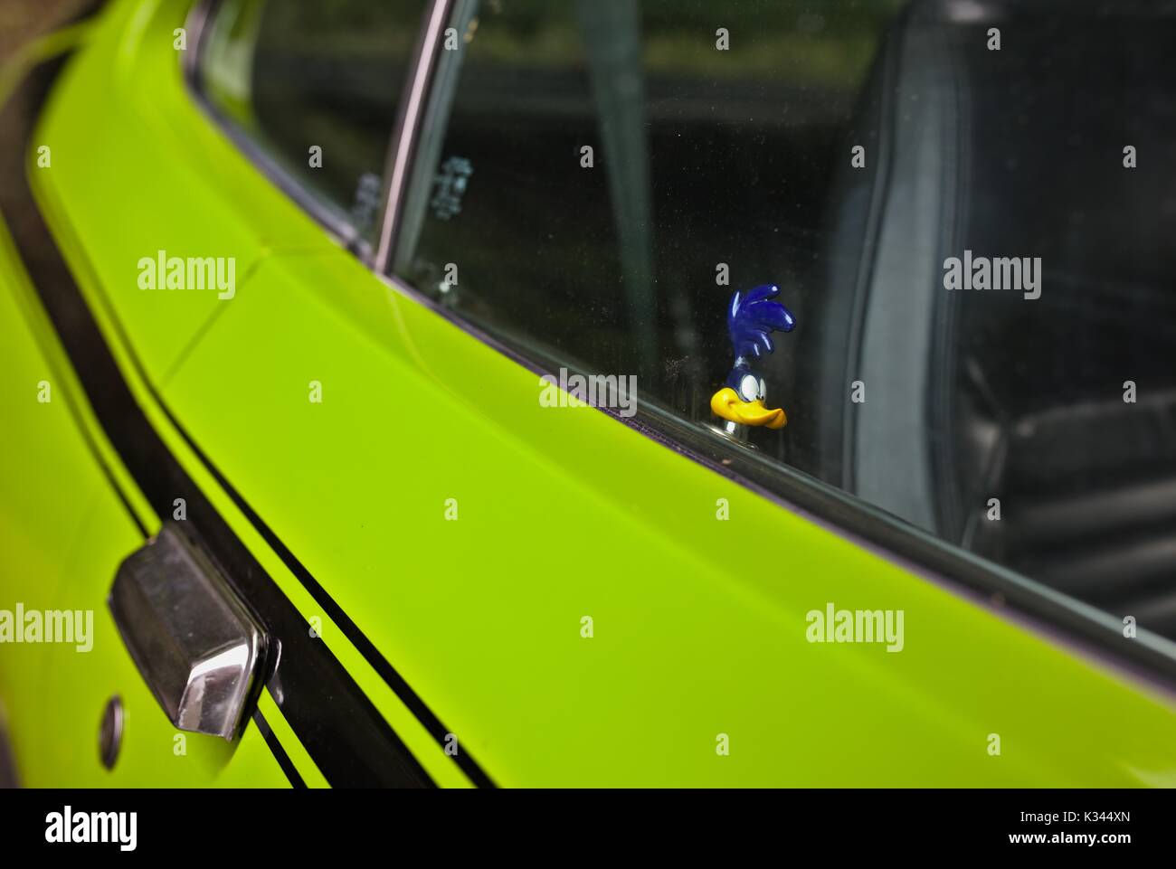 Plymouth GTX, piccola vintage car show, Germania Foto Stock