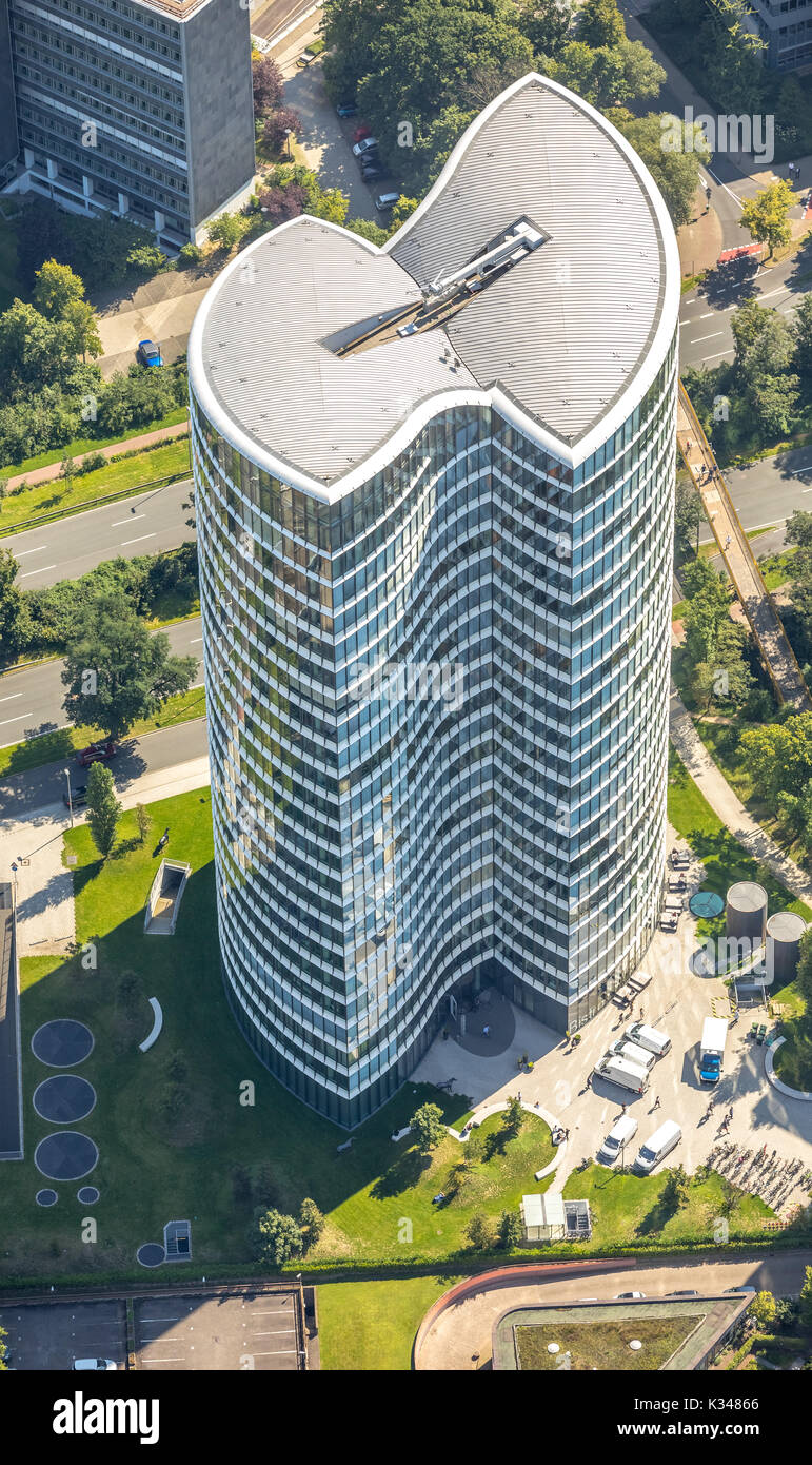Torre di Uffici McKinsey & Company Inc., Kennedydamm 24, Benningsen Square, Dusseldorf, Renania, Renania settentrionale-Vestfalia, Germania, Dusseldorf, Europa Foto Stock