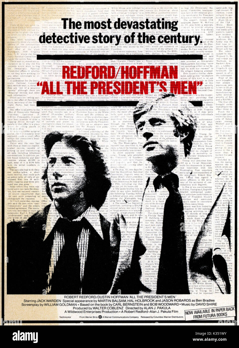 Tutti gli uomini del presidente [US 1976] Data: 1976 Foto Stock