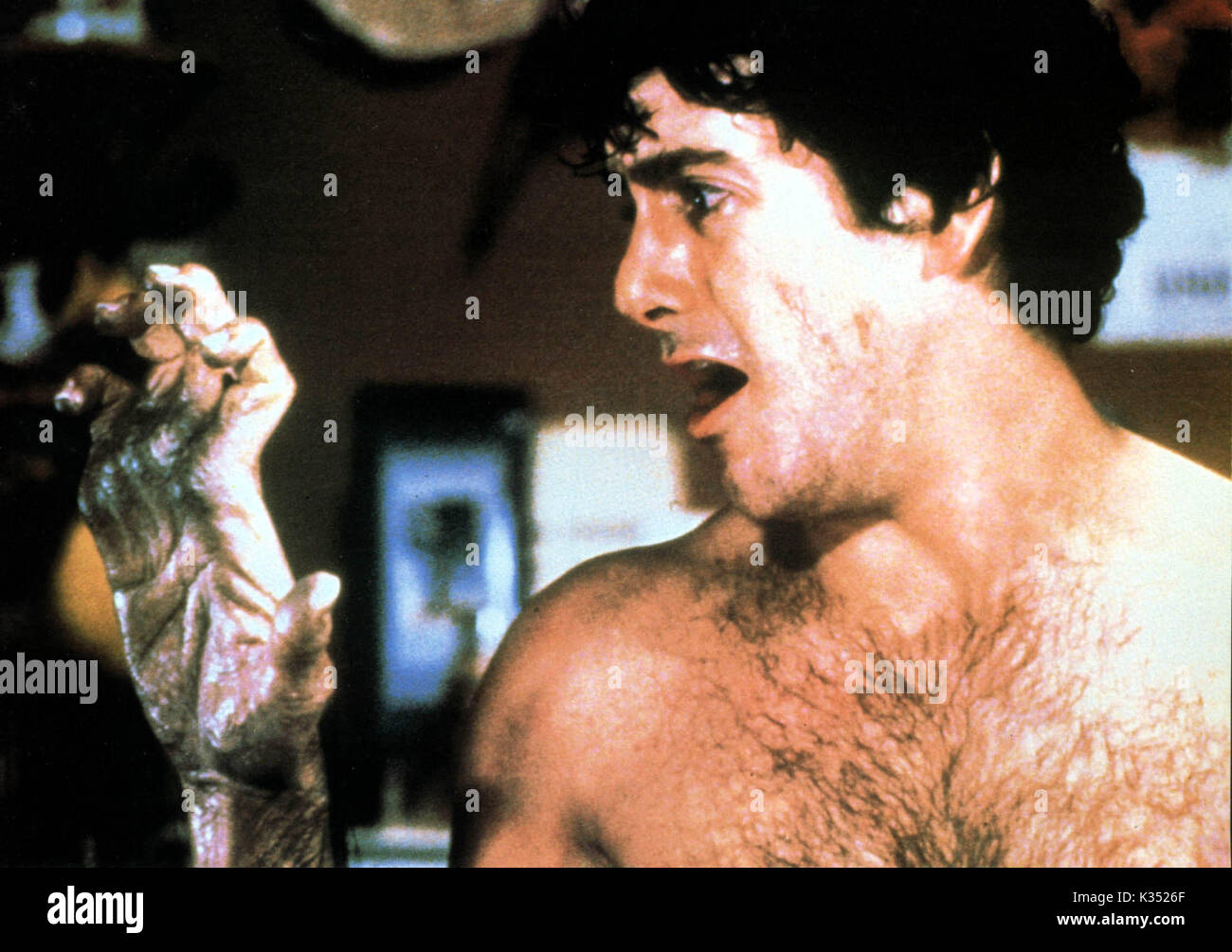 Un lupo mannaro americano a Londra DAVID NAUGHTON data: 1981 Foto Stock Un lupo mannaro americano a Londra DAVID NAUGHTON data: 1981 Foto Stock
