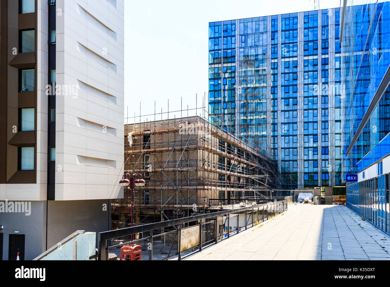 Riqualificazione di Hill House, Archway, Londra Foto Stock