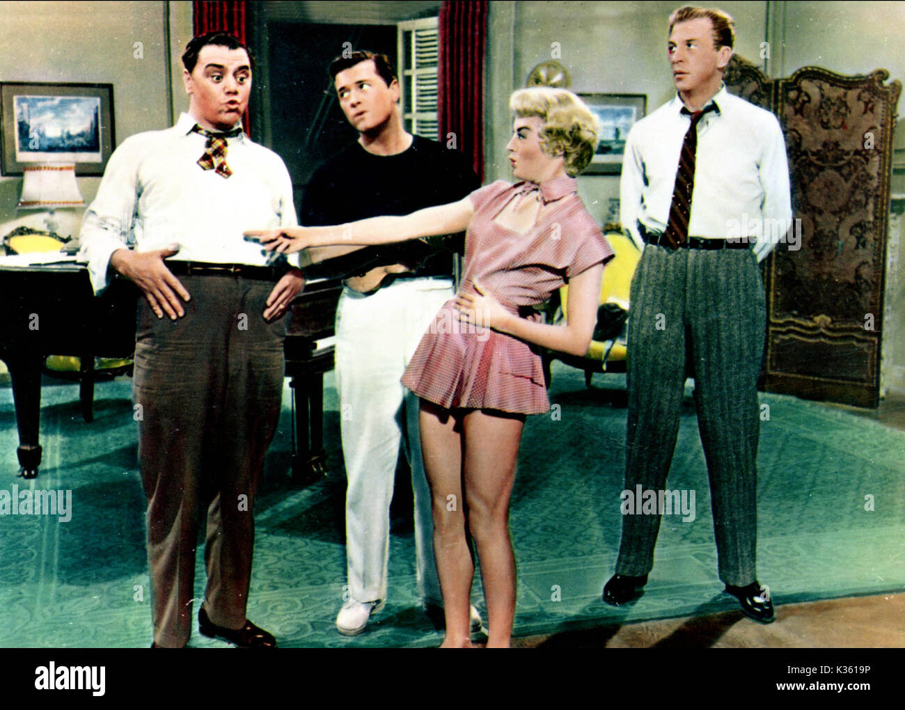 Le cose migliori della vita sono gratis Ernest Borgnine, GORDON MAC RAE, SHEREE NORTH, DAN DAILEY data: 1956 Foto Stock