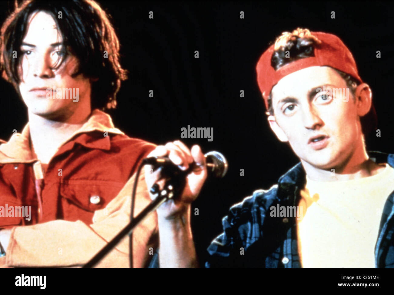 BILL E TED'S eccellente avventura ci [1989] Keanu Reeves, ALEX WINTER data: 1989 Foto Stock