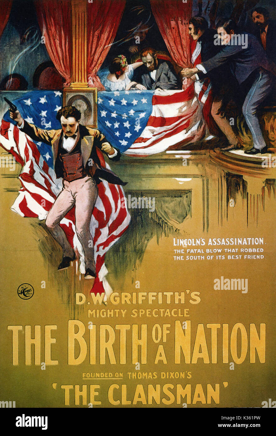 La nascita di una nazione data: 1915 Foto Stock