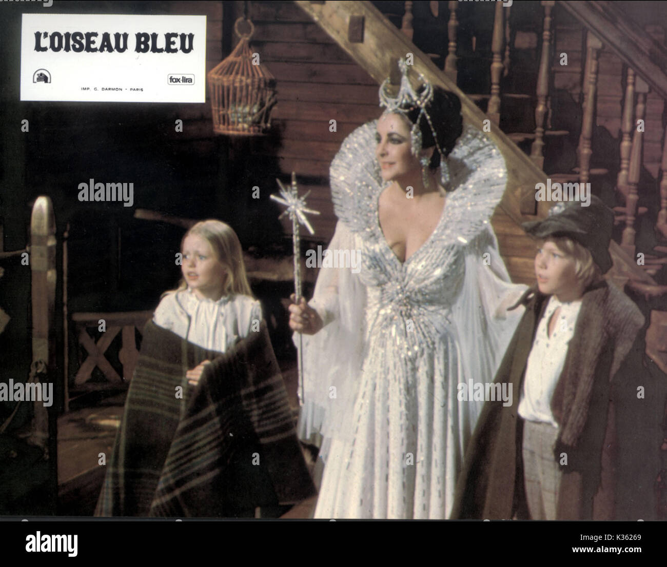 Il BLUE BIRD Patsy Kensit, Elizabeth Taylor, TODD LOOKINLAND data: 1976 Foto Stock