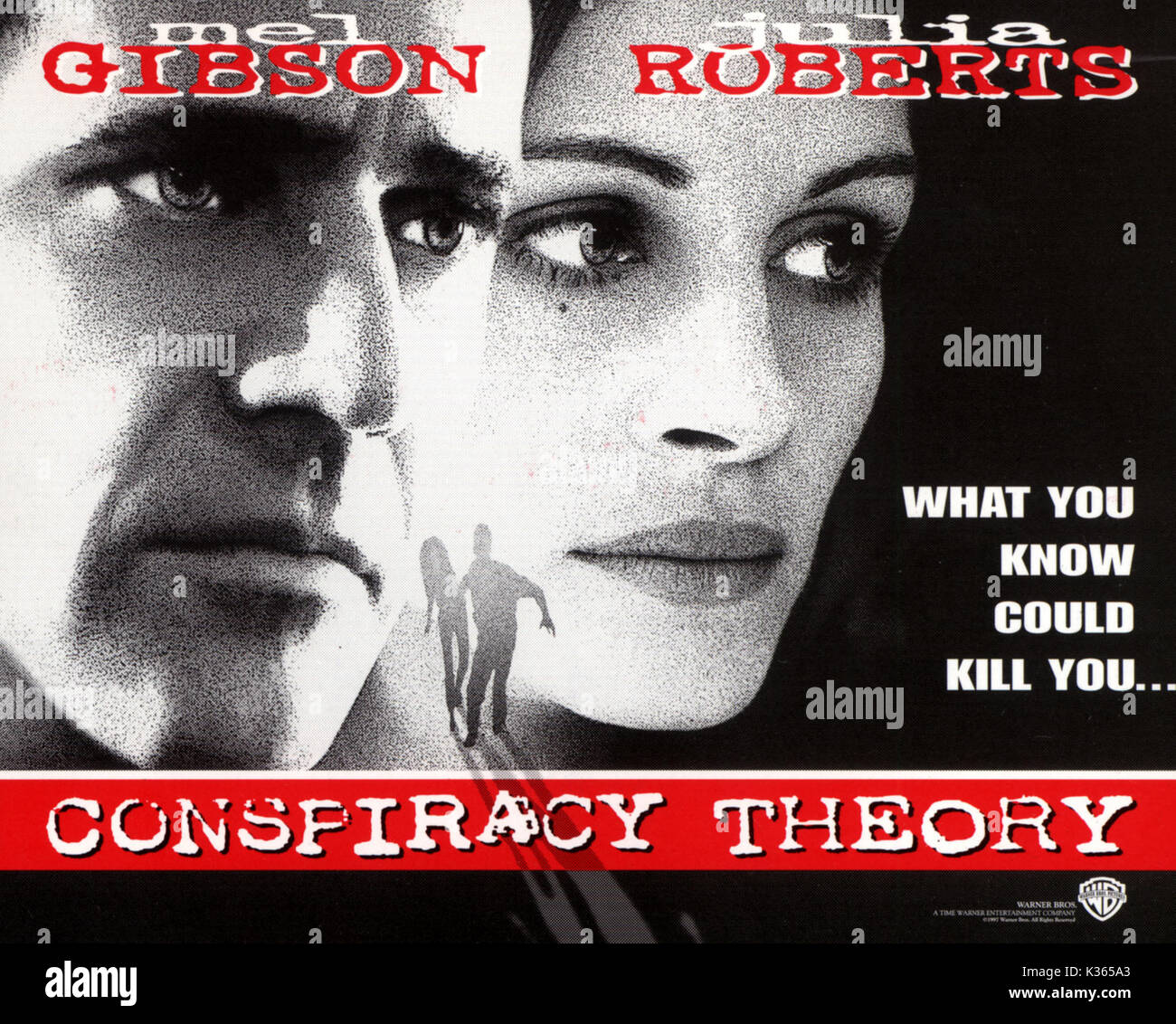 Teoria della cospirazione Mel Gibson, Julia Roberts data: 1997 Foto Stock