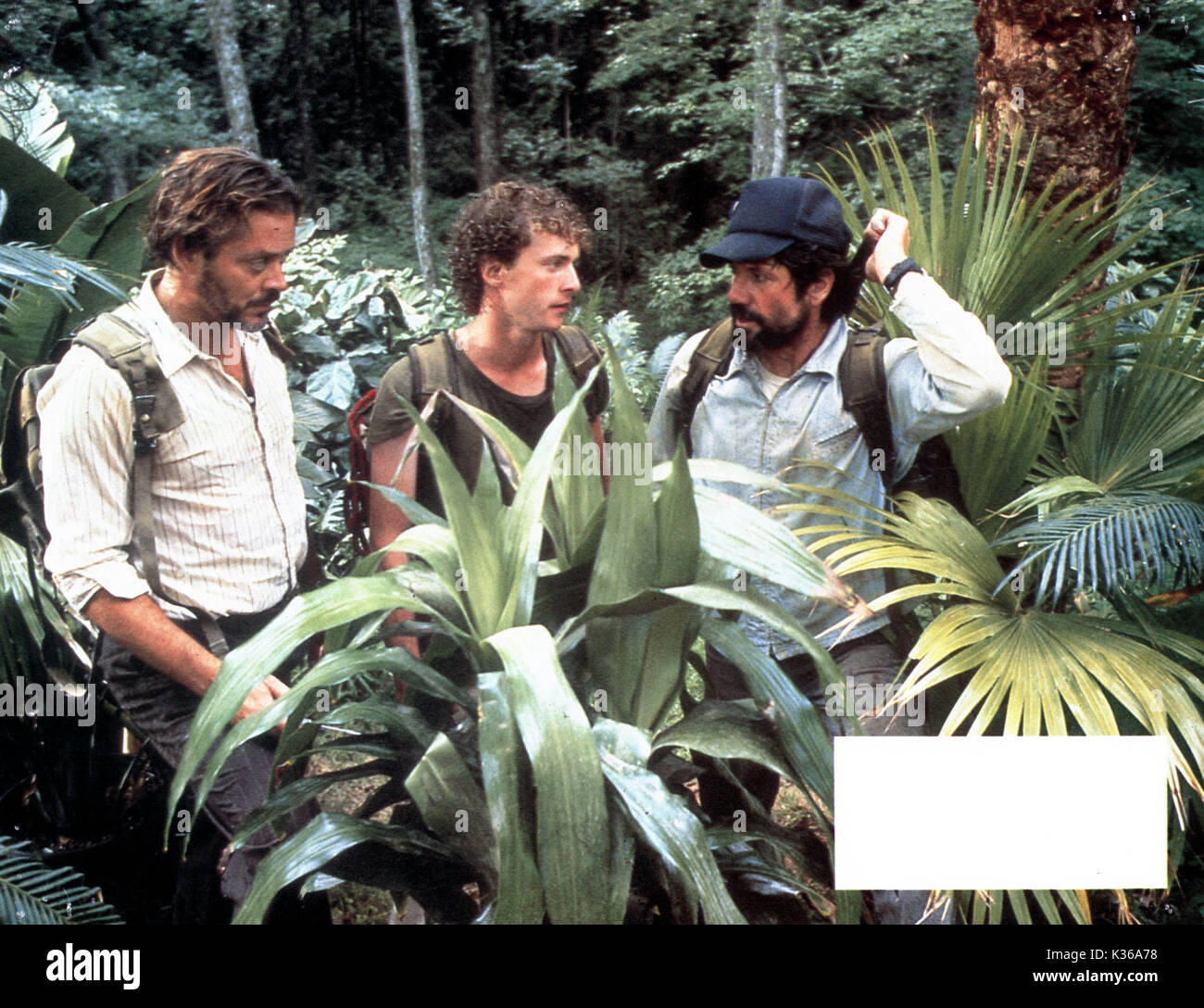 FLORIDA STRAITS SINISTRA, RAUL JULIA, DESTRA, FRED WARD data: 1986 Foto Stock