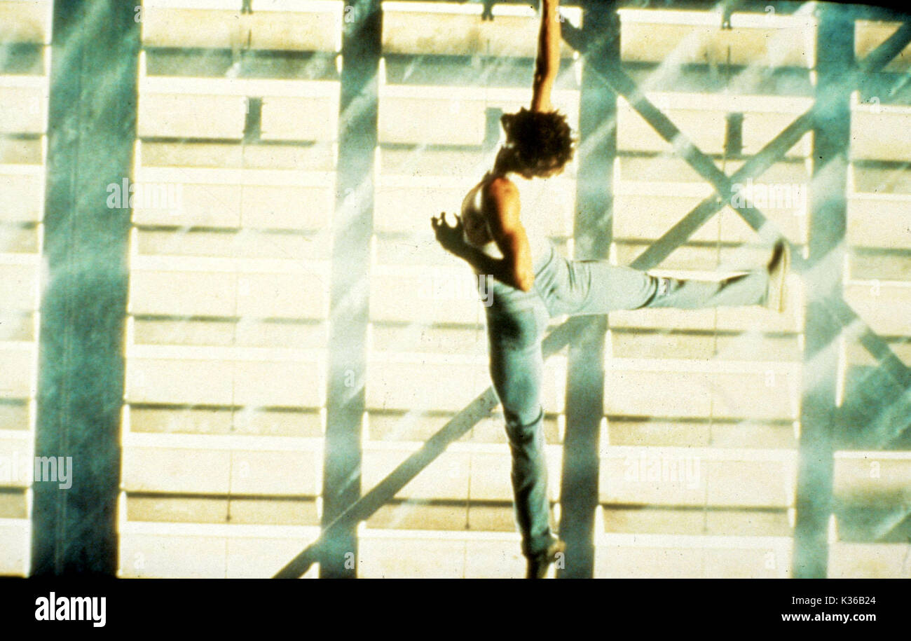 FOOTLOOSE Kevin Bacon Foto Stock