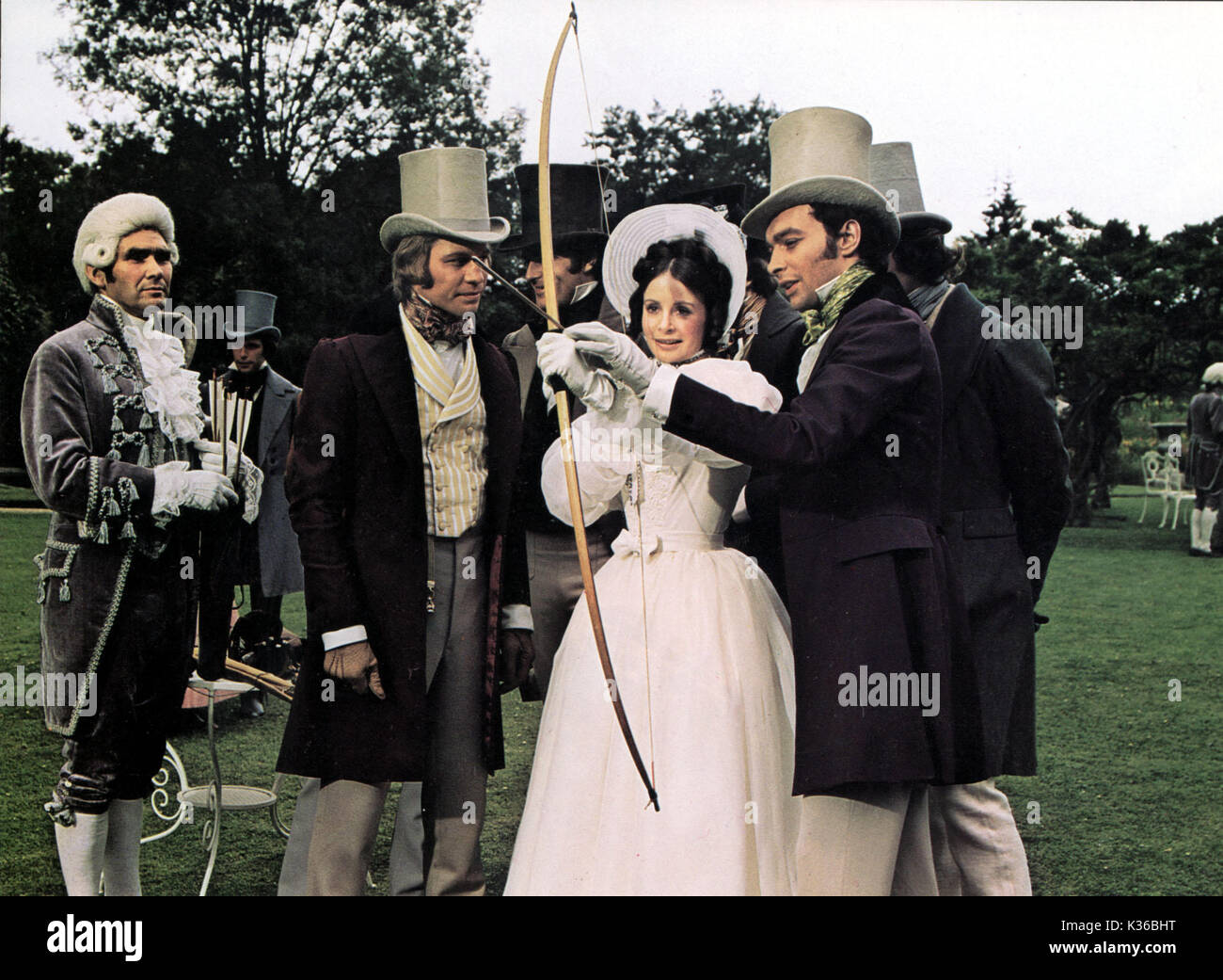 Grandi aspettative MICHAEL YORK, SARAH MIGLIA data: 1974 Foto Stock