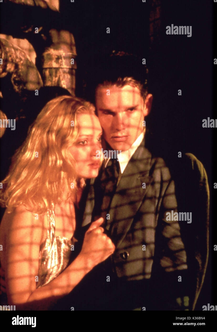 GATTACA ETHAN HAWKE, Uma Thurman data: 1997 Foto Stock