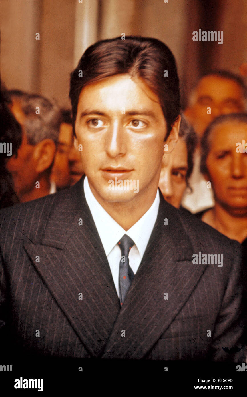 Il padrino AL PACINO come Michael Corleone data: 1972 Foto Stock