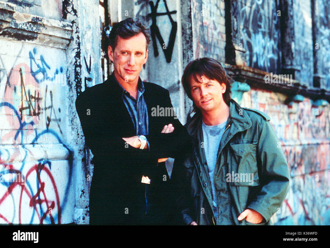Il modo difficile Michael J. Fox, James Woods data: 1991 Foto Stock