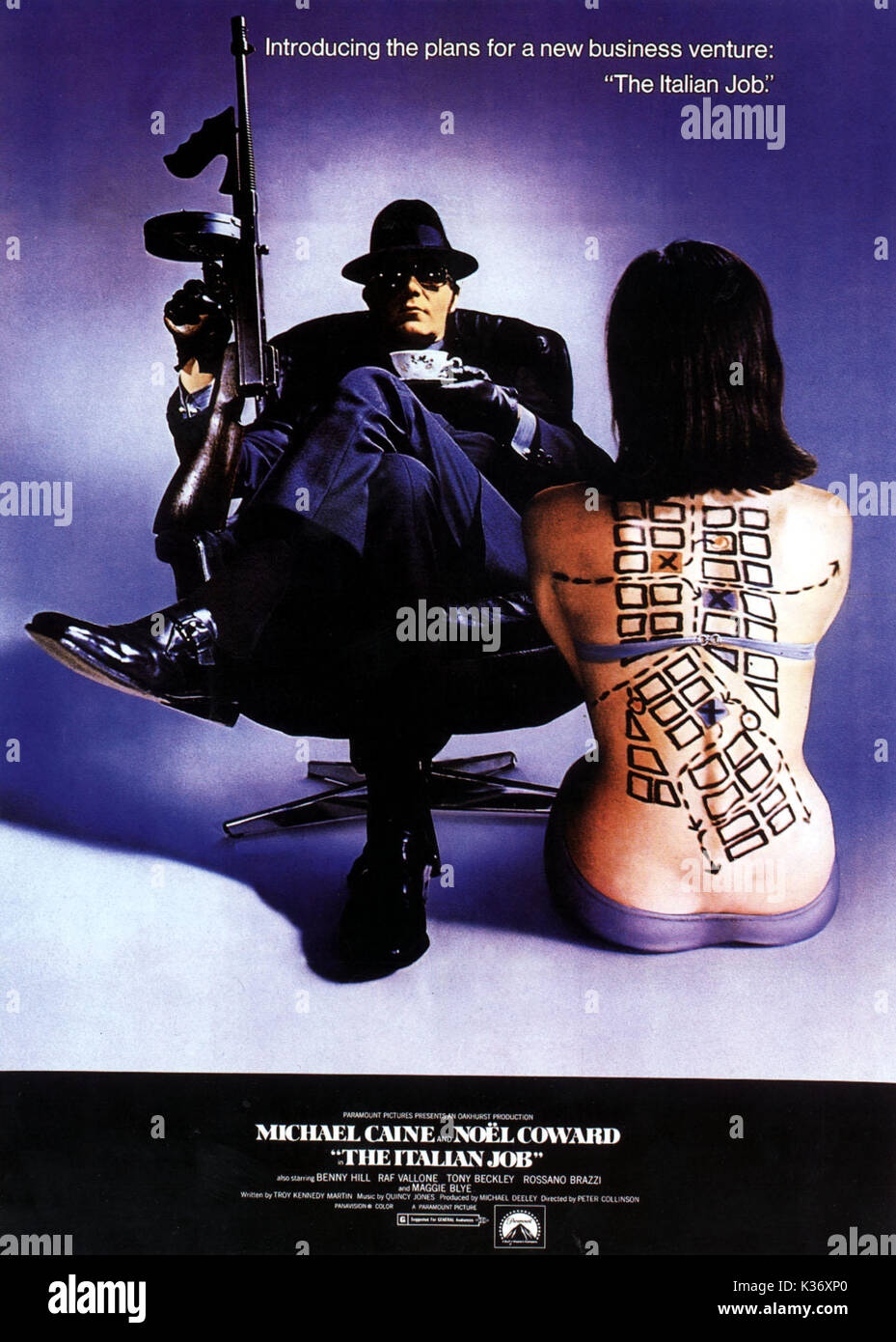 Il job italiano data: 1968 Foto Stock