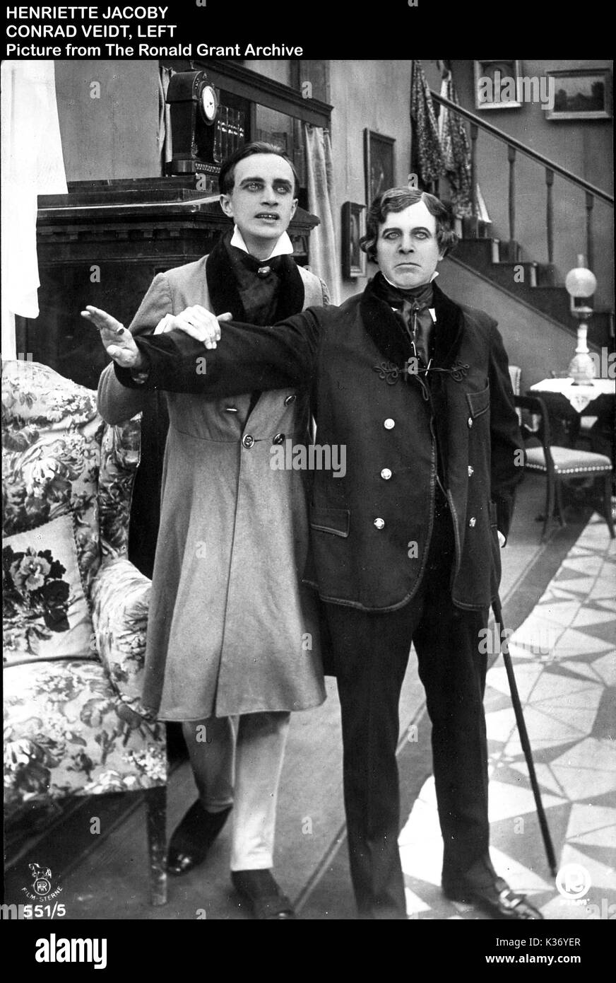 HENRIETTA JACOBY L-R, CONRAD VEIDT, Foto Stock