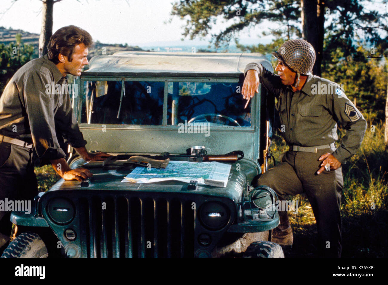 KELLY'S HEROES [US 1970] Clint Eastwood, [?] Data: 1970 Foto Stock