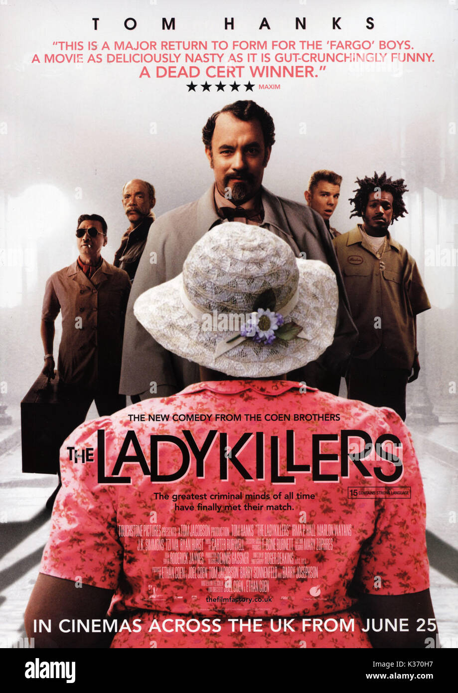 Il LADYKILLERS TOUCSTONE FOTO data: 2004 Foto Stock