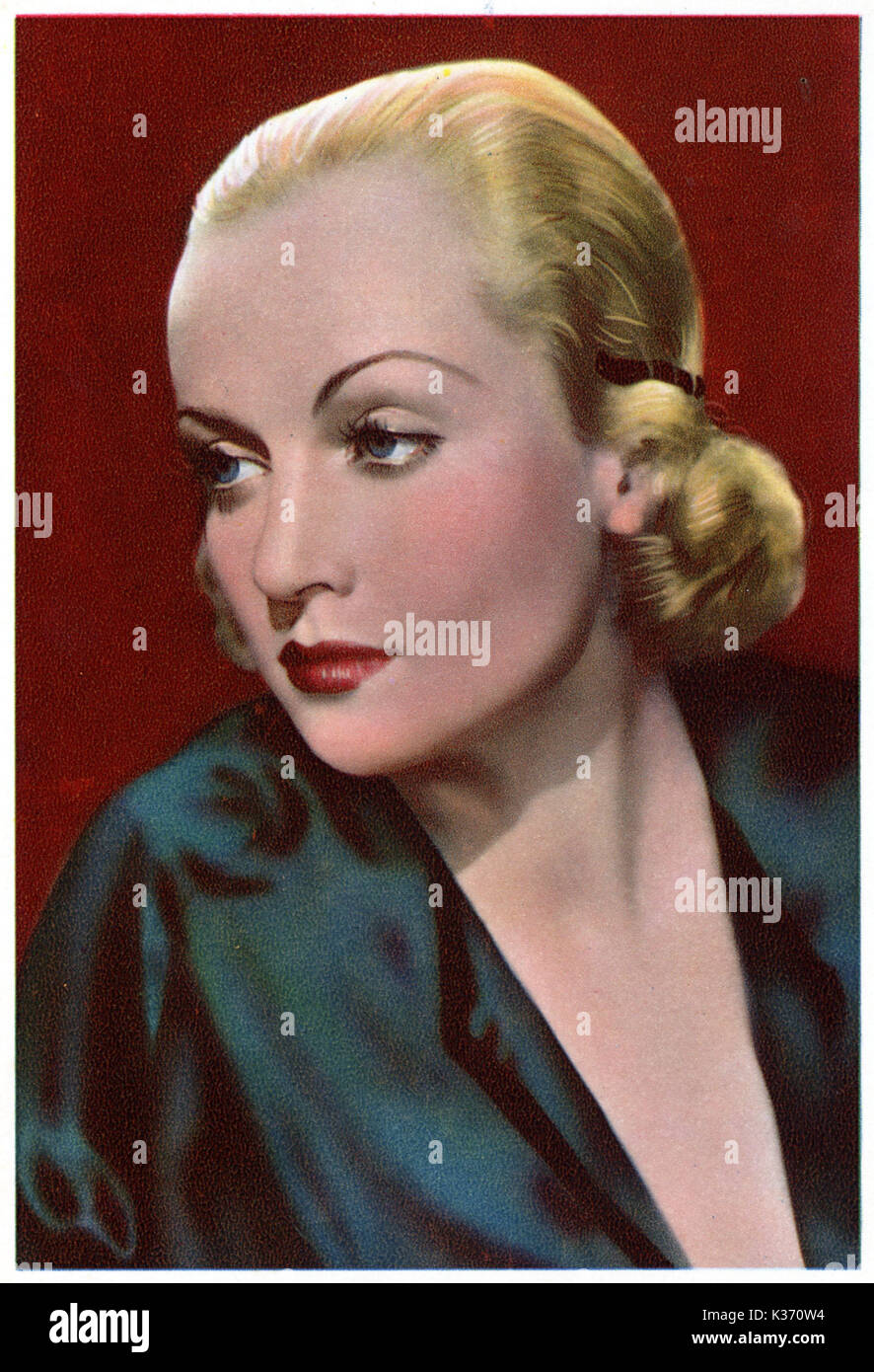 CAROLE LOMBARD Foto Stock