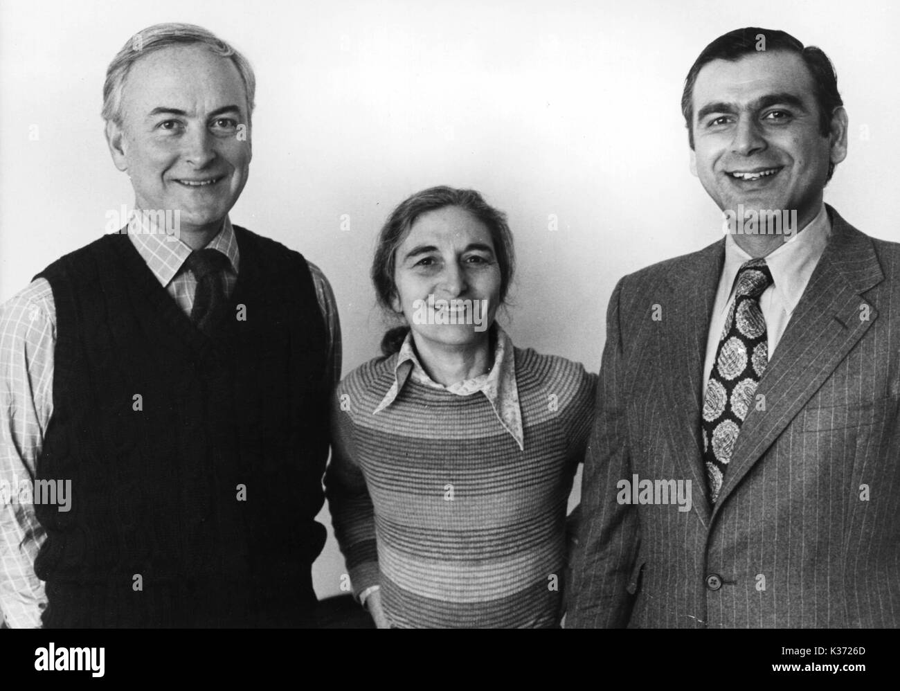 JAMES IVORY RUTH PRAWER JHABVALA E Ismail Merchant (produttore) CIRCA 1980 Foto Stock