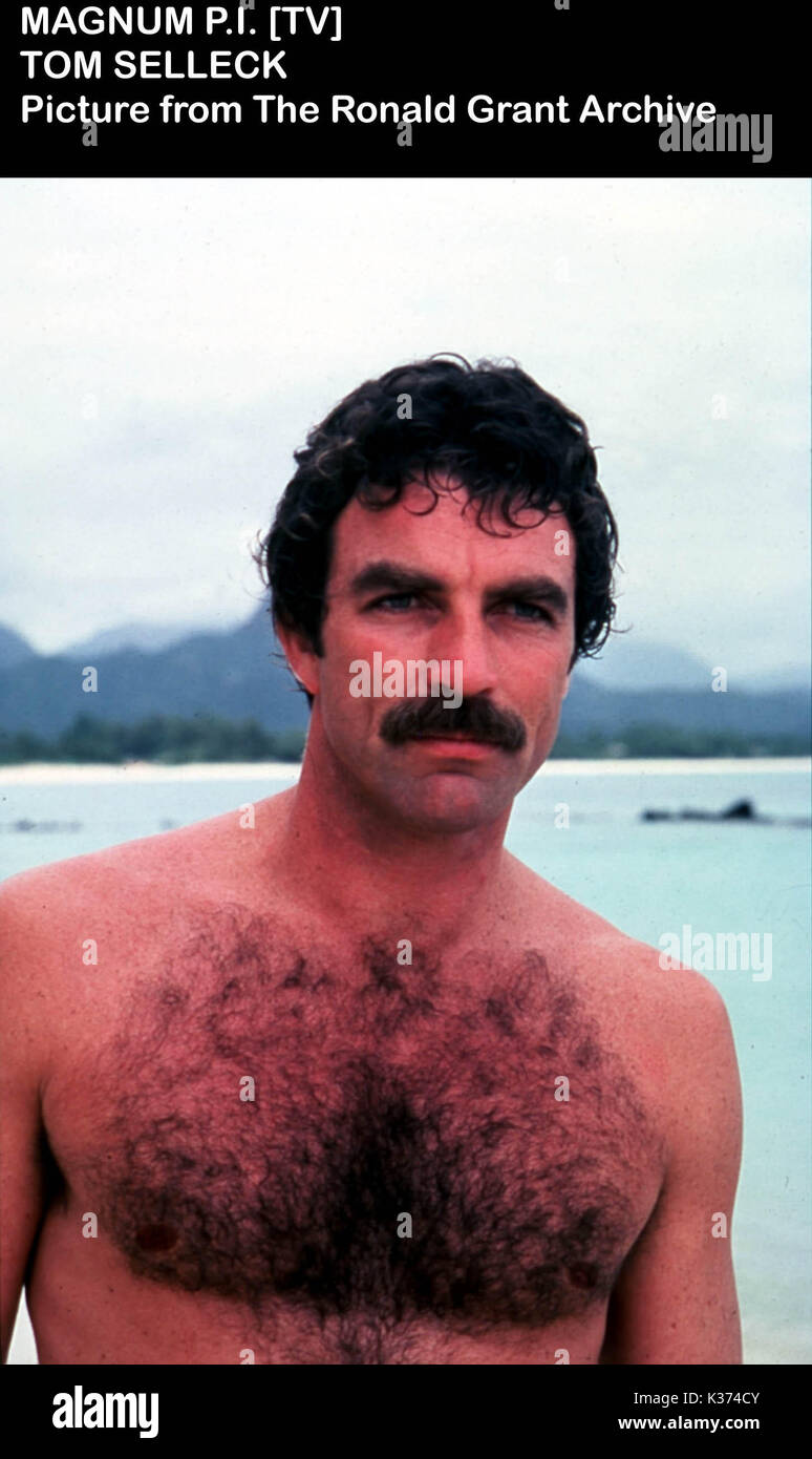 MAGNUM PI Tom Selleck Foto Stock