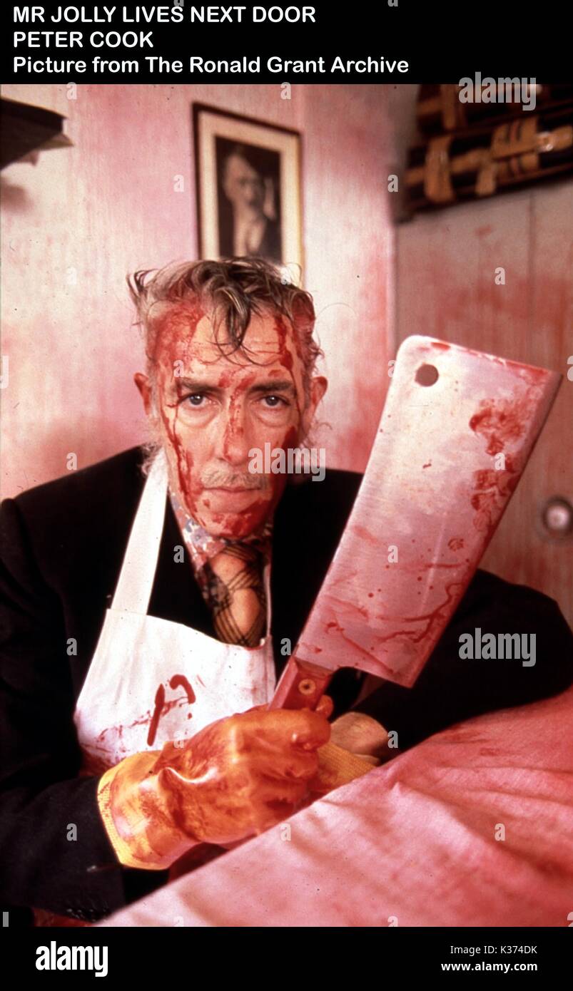 Signor JOLLY vive accanto Peter Cook Foto Stock