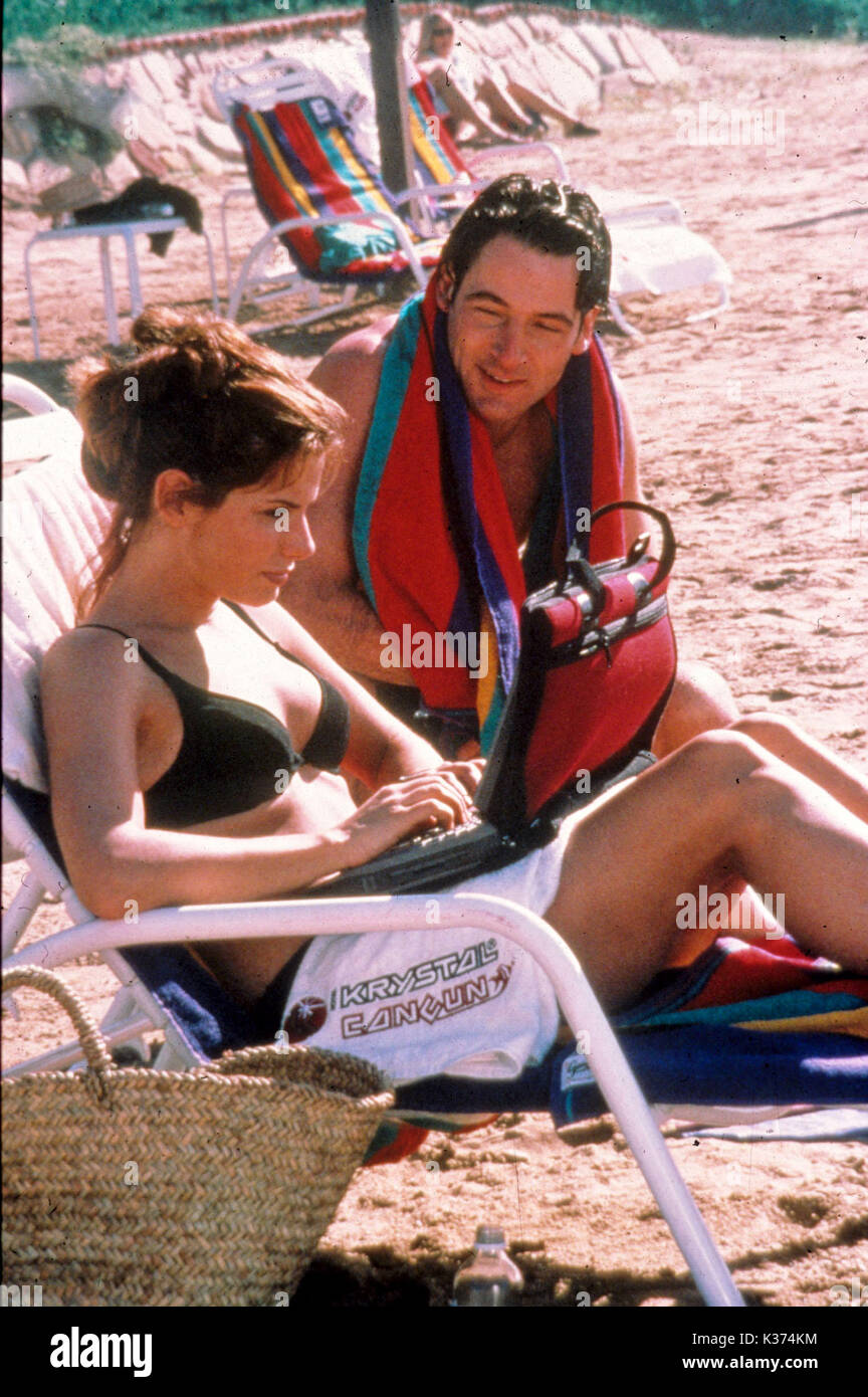 La NET Sandra Bullock, JEREMY NORTHAM data: 1995 Foto Stock