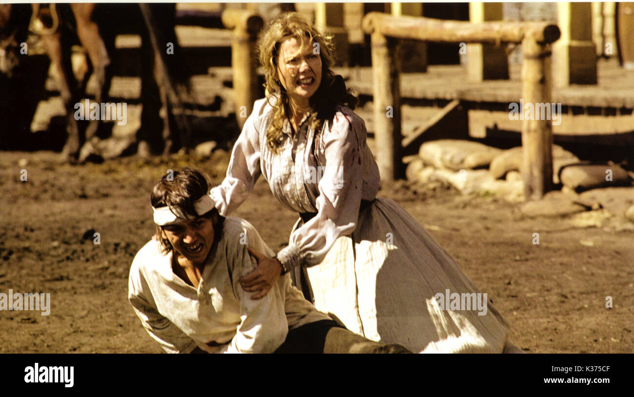 OPEN RANGE DIEGO LUNA, USCITA DEL FILM ANNETTE BENING DI TOUCHSTONE PICTURES data: 2003 Foto Stock