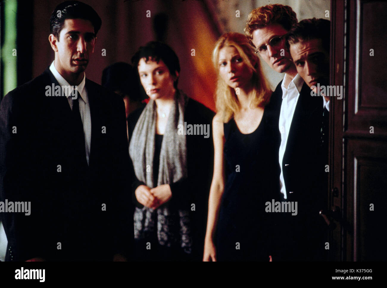 Il PALLBEARER Miramax Films David Schwimmer, TONI COLLETTE, Gwyneth Paltrow, MICHAEL RAPAPORT, MICHAEL VARTAN Sportello apertura data: 1996 Foto Stock
