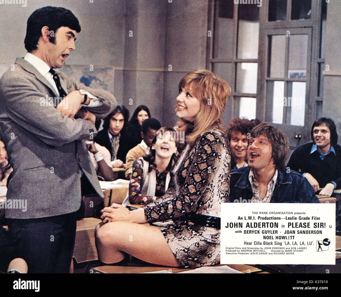 Si prega di SIR JOHN A ALDERTON, E CAROL HAWKINS data: 1971 Foto Stock