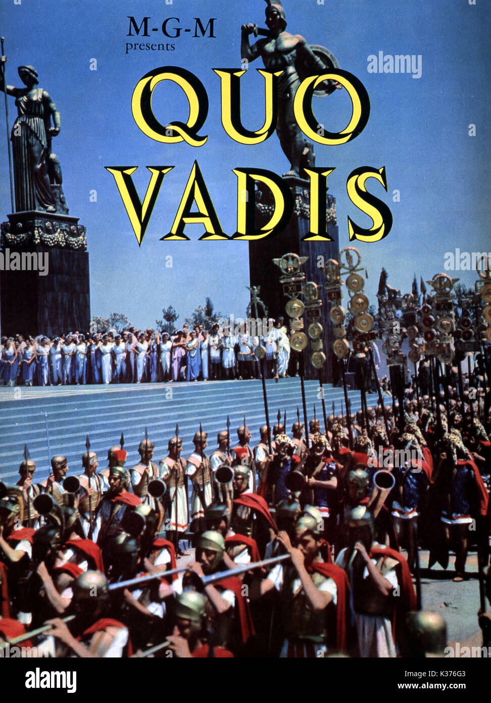 QUO VADIS SOTTO FORMA DI POSTER DEL RONALD Grant Data di archivio: 1951 Foto Stock