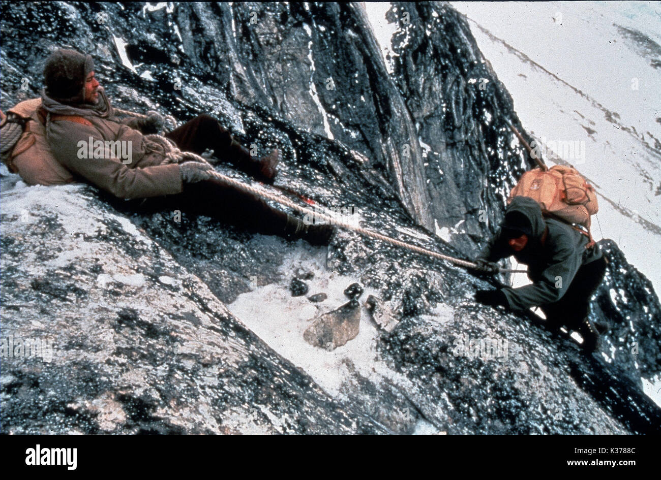 Sette anni IN TIBET COLUMBIA TRISTAR BRAD PITT, David Thewlis data: 1997 Foto Stock