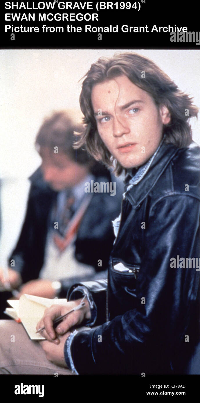 Tomba poco profonda EWAN MCGREGOR data: 1994 Foto Stock