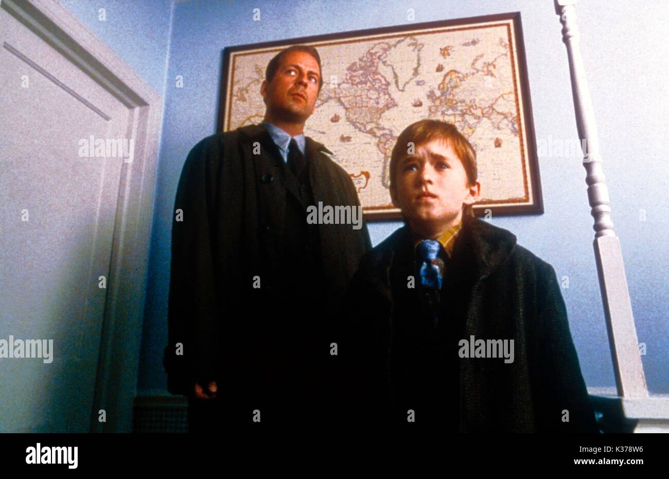 Il sesto senso FOTO DI HOLLYWOOD Bruce Willis, Haley Joel Osment data: 1999 Foto Stock
