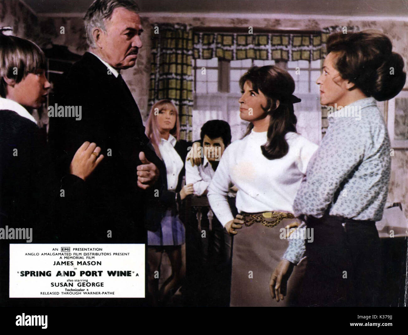 La molla E IL VINO DI PORTO JAMES MASON data: 1970 Foto Stock