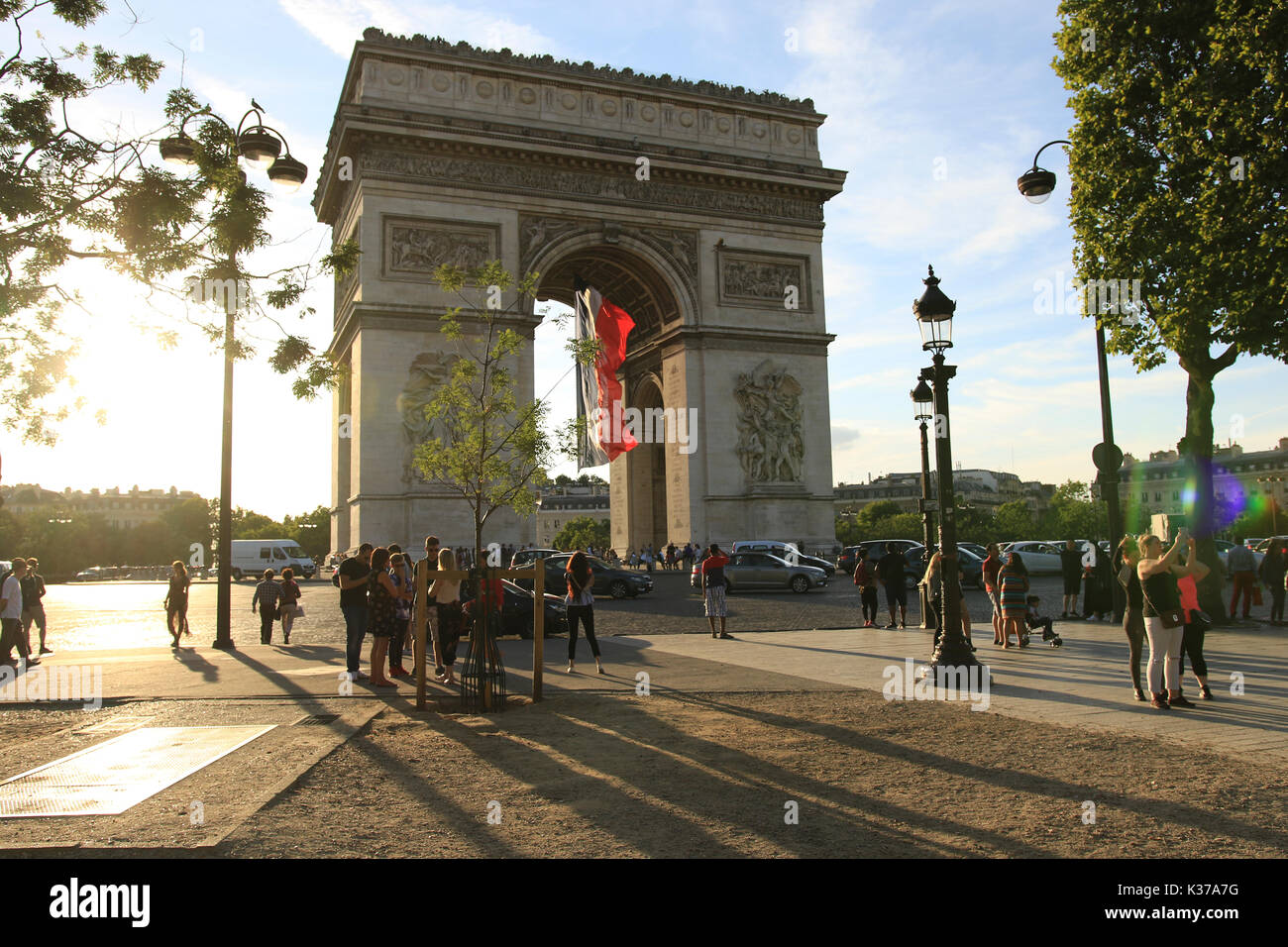 Arco di Trionfo Foto Stock