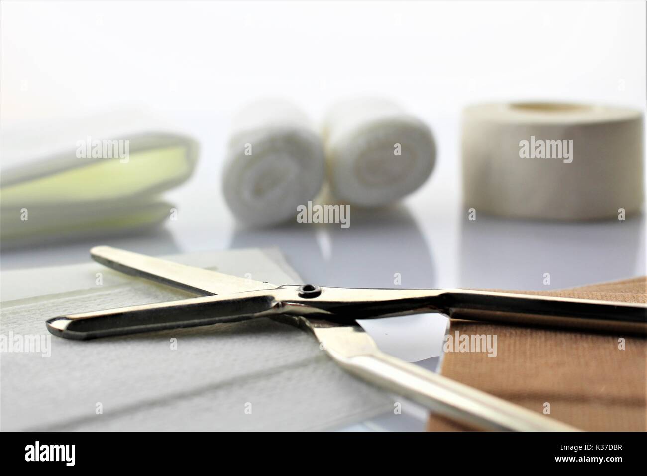 Un'immagine di materiale avvolto Foto Stock