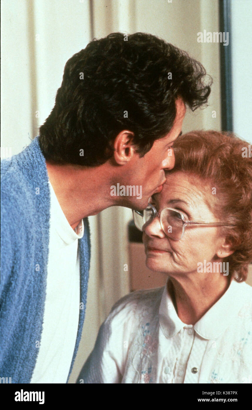 STOP! O la mia mamma sparare Universal Pictures Sylvester Stallone, ESTELLE GETTY data: 1991 Foto Stock