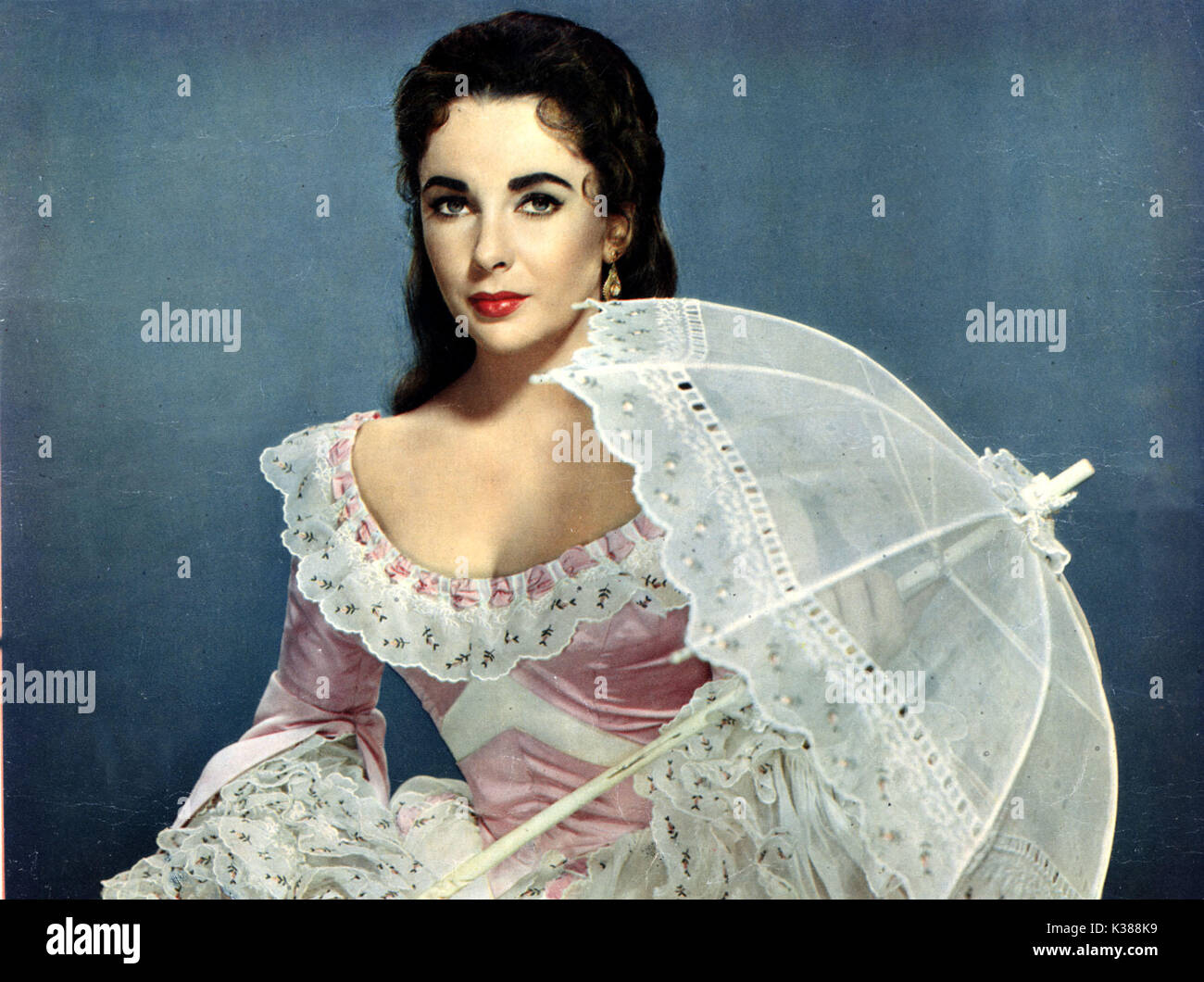 RAINTREE COUNTY Elizabeth Taylor data: 1957 Foto Stock